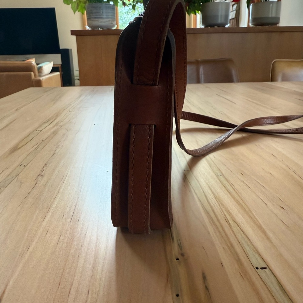 Madewell Brown Leather Crossbody Bag - Picture 4 of 4